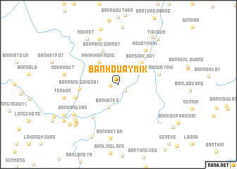 map of Ban Houaymik