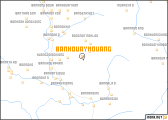 map of Ban Houaymouang