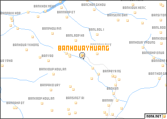 map of Ban Houaymuang