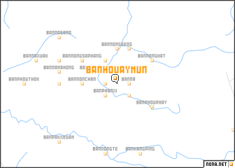 map of Ban Houaymun