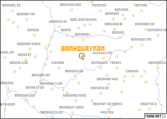 map of Ban Houay Nam