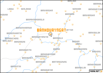 map of Ban Houay Ngat