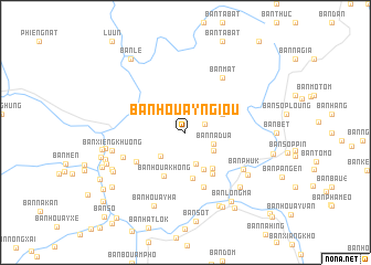 map of Ban Houay Ngiou