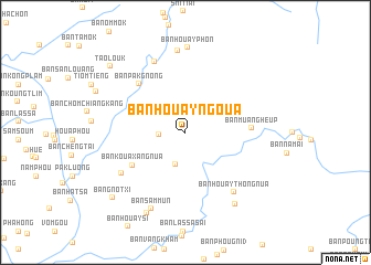 map of Ban Houayngoua