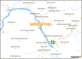 map of Ban Houaynon