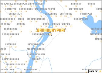 map of Ban Houayphai