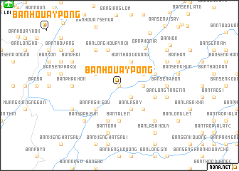 map of Ban Houay Pong