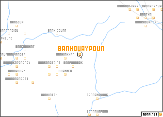 map of Ban Houaypoun