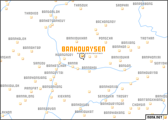 map of Ban Houaysèn