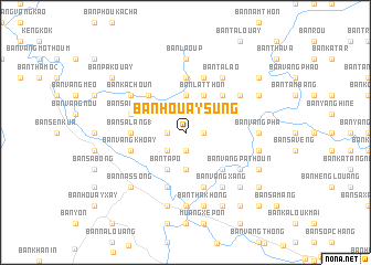 map of Ban Houay Sung