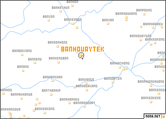 map of Ban Houaytêk