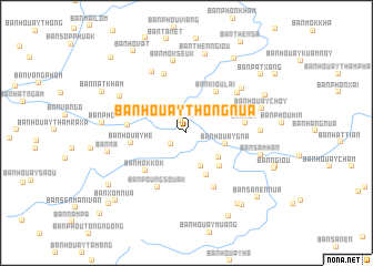 map of Ban Houaythong-Nua