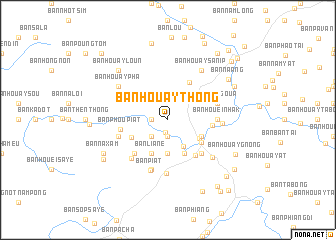 map of Ban Houay Thong