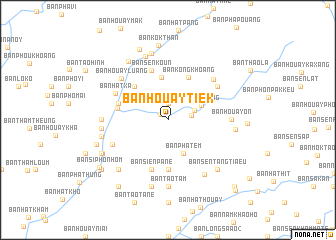 map of Ban Houay Tièk