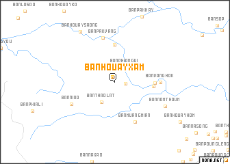 map of Ban Houayxam