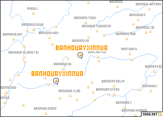 map of Ban Houayxin-Nua