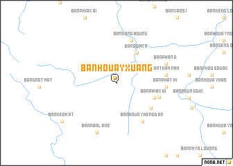 map of Ban Houayxuang