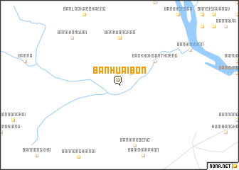 map of Ban Huai Bon