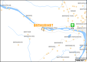 map of Ban Huai Hat