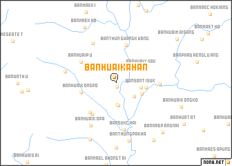 map of Ban Huai Kahan