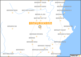 map of Ban Huai Khamin