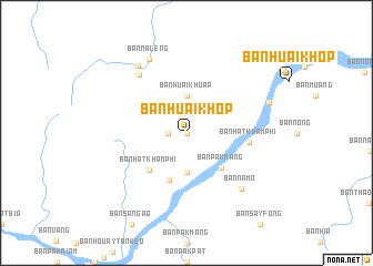 map of Ban Huai Khop