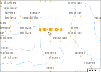 map of Ban Huai Kho