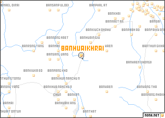 map of Ban Huai Khrai