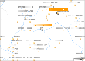 map of Ban Huai Kon