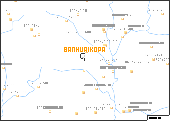 map of Ban Huai Ko Pa