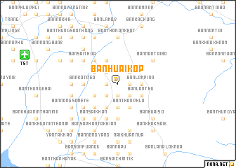 map of Ban Huai Kop