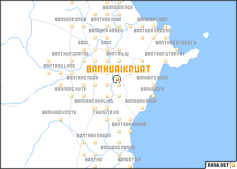 map of Ban Huai Kruat