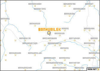 map of Ban Huai Lek