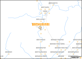 map of Ban Huai Mai