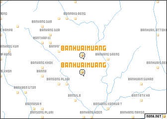 map of Ban Huai Muang