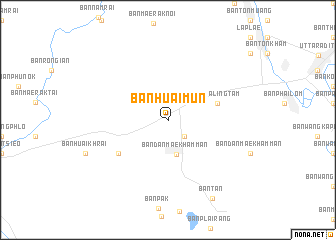 map of Ban Huai Mun