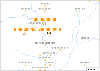 map of Ban Huai Pao