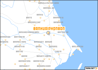 map of Ban Huai Phon Bon