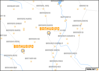 map of Ban Huai Po