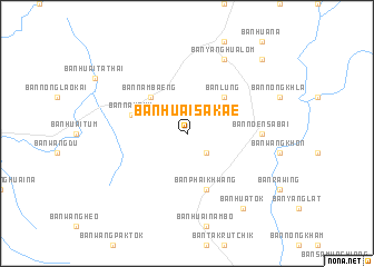 map of Ban Huai Sakae