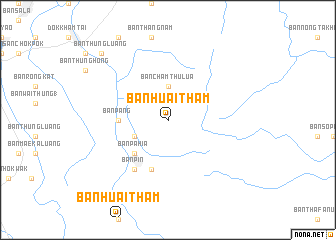 map of Ban Huai Tham