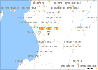 map of Ban Huai Yai