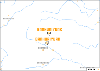 map of Ban Huai Yuak