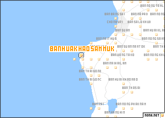 map of Ban Hua Khao Sammuk