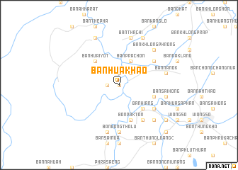 map of Ban Hua Khao