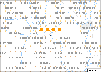 map of Ban Hua Khok