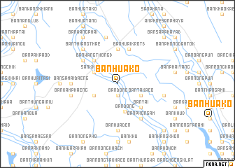 map of Ban Hua Ko