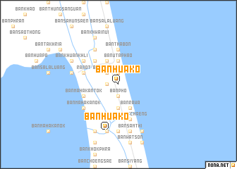 map of Ban Hua Ko