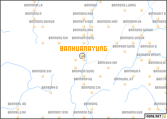 map of Ban Hua Na Yung