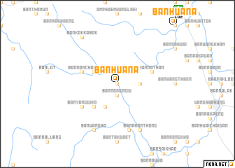map of Ban Hua Na